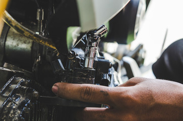 Motorcycle repair