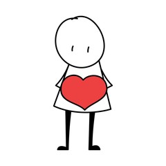 sketch on a sheet of romantic men