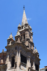 Monumentos religiosos de Salamanca, España.