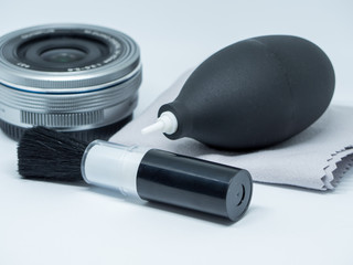 cleaning equipment of camera lens