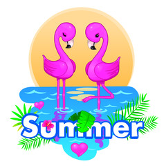 Beautiful summer landscape