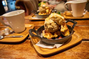 カフェのデザート