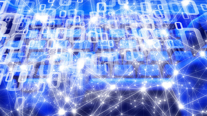 Cyber security blockchain, global cyberattack