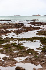 Biarritz Beach, France: Picturesque town on the Atlantic Ocean, in the Bay of Biscay. Aquitaine tourist resort renowned for its balsamic air, close to the Spanish border.