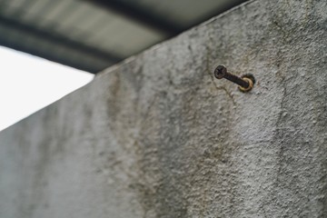 water drops on a surface