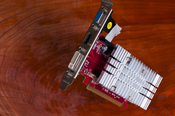 board of a stationary computer for replacement and installation