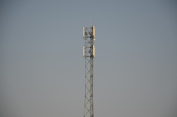 wieza, antena, comunication, niebo, radio, technologia, mobilny, telefon, telekom, comunication,...