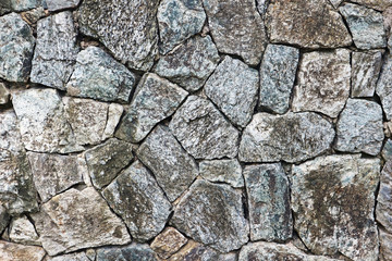 Closeup Photo of Natural Stacked Stone Wall