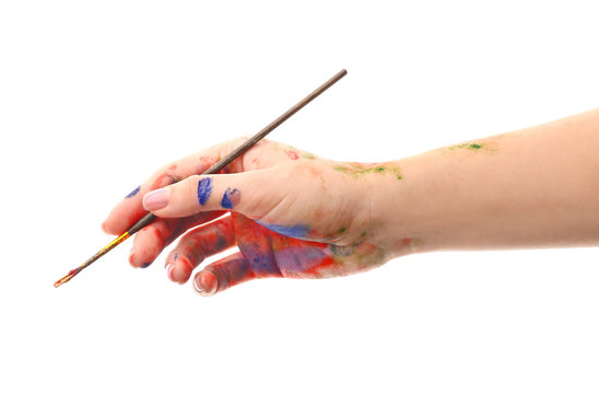 Hand Holding Paint Brush Images – Browse 57,455 Stock Photos, Vectors, and  Video