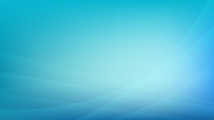 Turquoise wavy abstract vector background