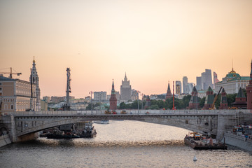 beautiful Moscow center