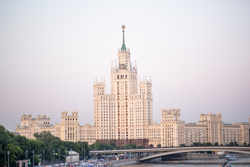 Fototapeta na wymiar beautiful Moscow center