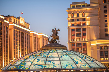 beautiful Moscow center