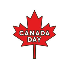 Maple leaf and canada symbol design