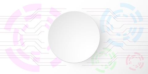 banner place for headline labels. Title page. direction of movement that leads to the goal.