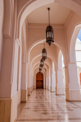 Archway of Sultan Qaboos Mosque in Salalah, Oman