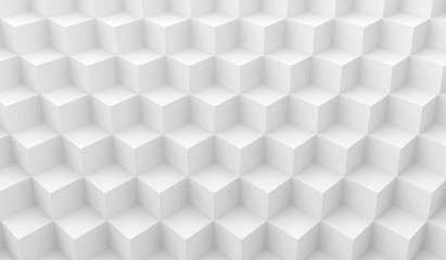 background cube design abstract geometric white 