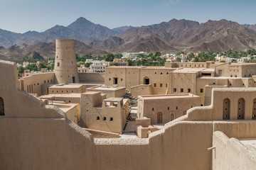 View of Bahla Fort,  Oman