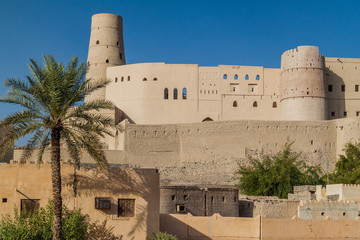 Fototapeta na wymiar View of Bahla Fort, Oman