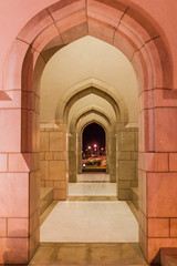 Fototapeta na wymiar Archway in Bahla Gate, Oman