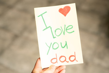 I love you Dad