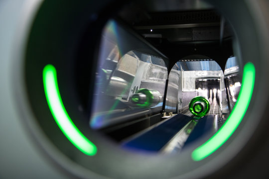 Reverse vending machine, PET crusher 