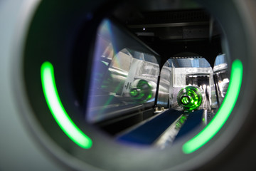 Reverse vending machine, PET crusher 