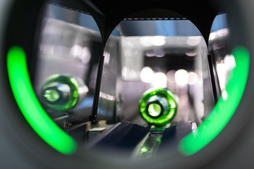 Reverse vending machine, PET crusher 