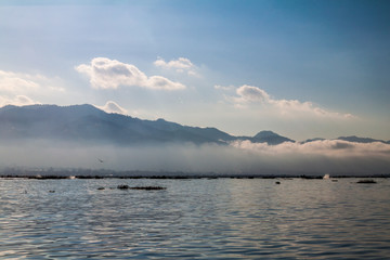Morning at Inle lake, Myanmar