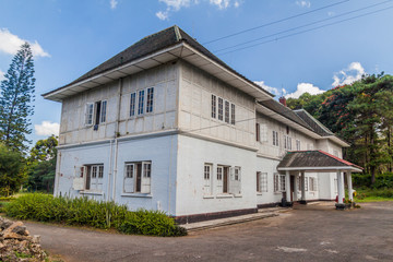 Fototapeta na wymiar Colonial mansion in Pyin Oo Lwin, Myanmar