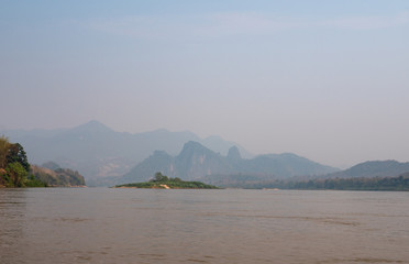 Chinese mega projects on the Mekong River, Luang Prabang, Laos