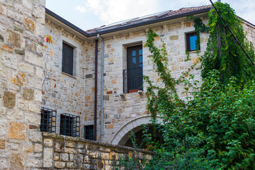 Fototapeta na wymiar Old stone house, Ioannina, Greece
