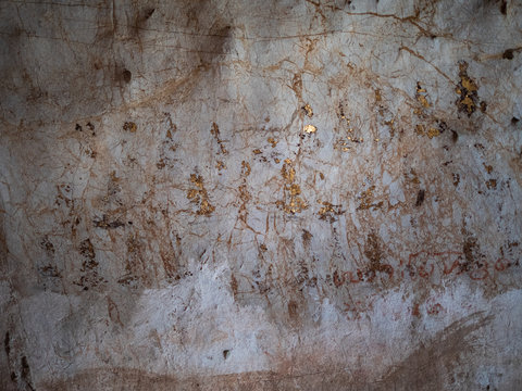 Wall Carvings In The Pak Ou Caves, Luang Prabang, Laos