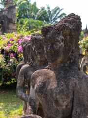 Statues in the Buddha Park, Vientiane