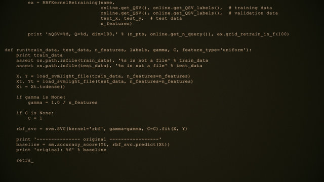 3D Hacking code data flow stream on sepia. Computer screen with encrypted fast typing coding symbols. Network security, programming, development, cyber encryption with blockchain and crypto concept
