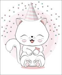 Happy birthday cat