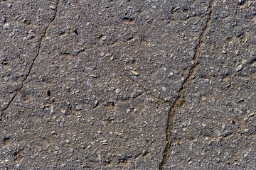 texture of dry gray asphalt