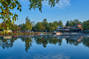 Obraz premium Lake Druskonis