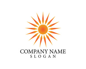 Sun Vector illustration Icon Logo Template design