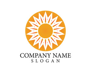 Sun Vector illustration Icon Logo Template design