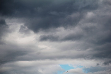very beautiful clouds floating in the sky