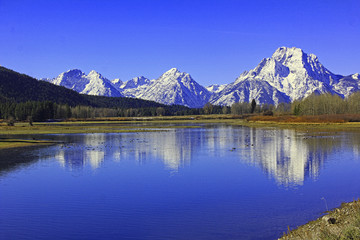lake in the mountains