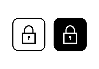 Lock icon vector. Encryption icon. Lock Icon in trendy flat style isolated. Security symbol
