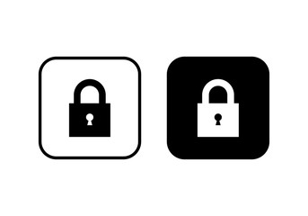 Lock icon vector. Encryption icon. Lock Icon in trendy flat style isolated. Security symbol