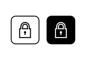 Lock icon vector. Encryption icon. Lock Icon in trendy flat style isolated. Security symbol