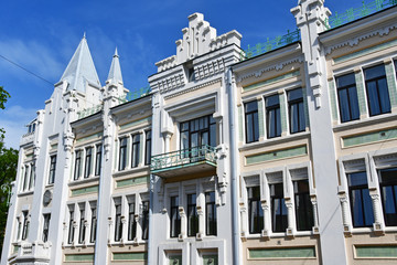 Vladivostok, Russia. Pushkin theatre 1907-1908 years of construction, architect - P. Wagner