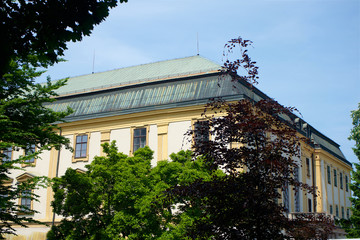 Zlin chateau in Czech Republic Europe