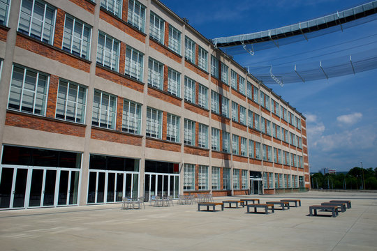 Zlin University old industrial building