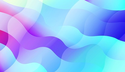 Wave Abstract Background with line, geometric shape. Creative Gradient Background. For Greeting Card, Brochure, Banner Calendar. Vector Illustration.