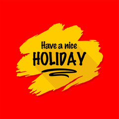 Hello Monday - Today, Day, weekdays, calender, Lettering, Handwritten, vector for greeting.